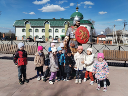 Воспитанники группы «Солнышко»посетили парк Пушкина.