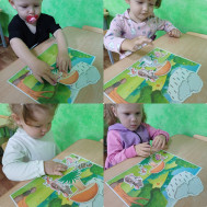 Прошло увлекательное занятие.