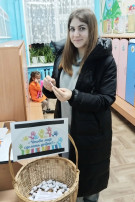 Прошла акция "Корзинка добрых пожеланий".
