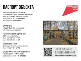 Информация по капитальному ремонту.